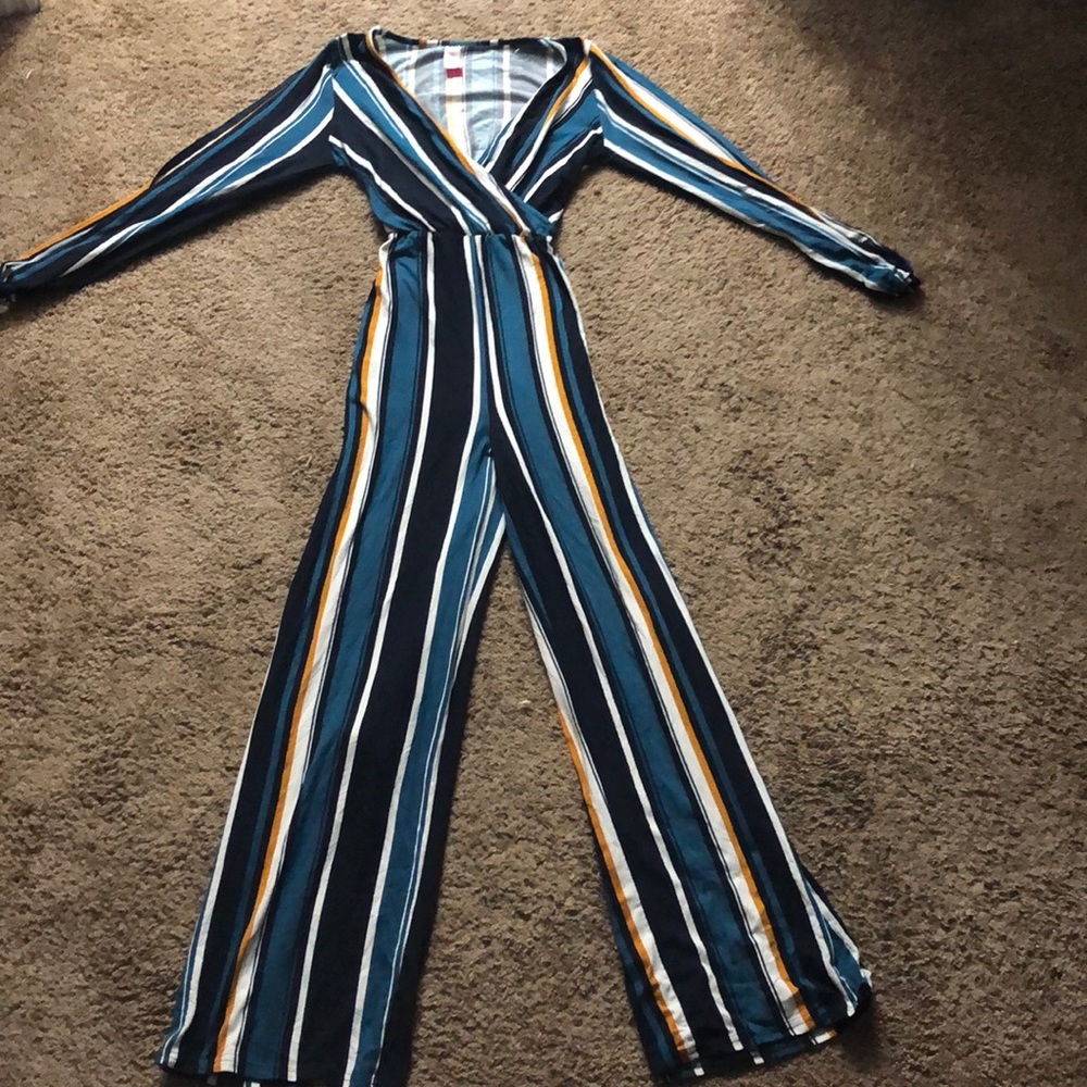 Stripped jumpsuit